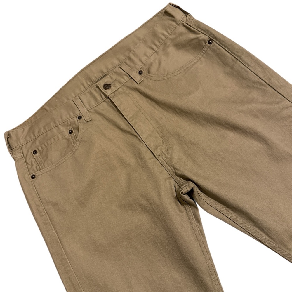 CLOSET CLEAR OUT! Tan Levi Strauss & Co 505 jeans - 36x34 - Picture 3 of 5
